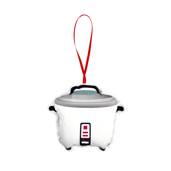 Rice cooker fabric ornament