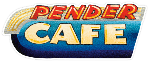 FHC x Donna Seto Pender Café Vinyl Sticker