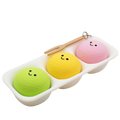 Mochi Ice Cream Fidget Clicker Keychain