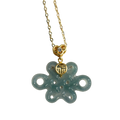 Lucky Knot Jade Pendant Necklace