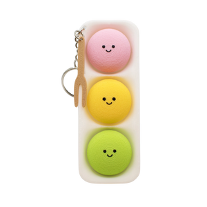 Mochi Ice Cream Fidget Clicker Keychain
