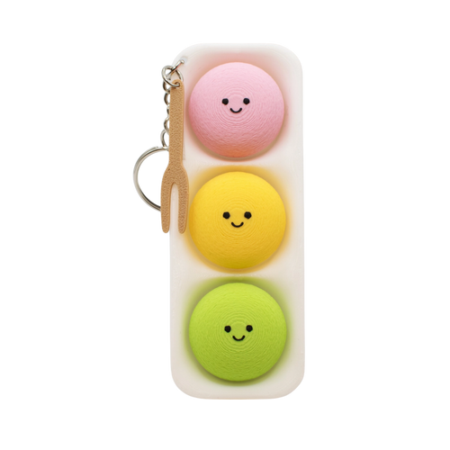 Mochi Ice Cream Fidget Clicker Keychain