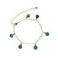 Water Green Jade Donut Bracelet