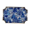 Garden Party Enameled Tray