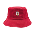 Lucky Cat Reversible Reversible Bucket Hat