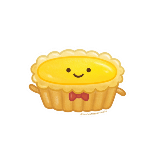 Dandy Egg Tart Sticker