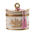 L'ambre Classic Toile Two Wick Candle