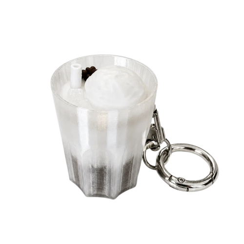 Red Bean Ice Clicker Keychain