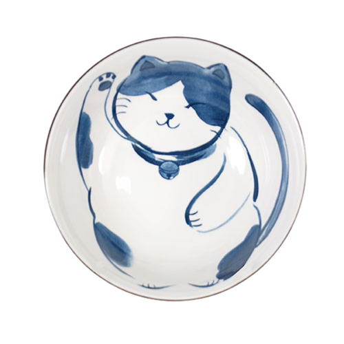 Lucky Cat 7.5" Bowl