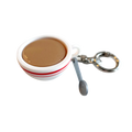 Hong Kong Style Milk Tea Clicker Keychain
