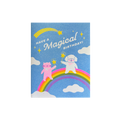 Magical Birthday Risograph Greeting Card