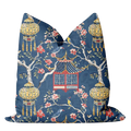 Chinoiserie Lanterns Pillow Cover