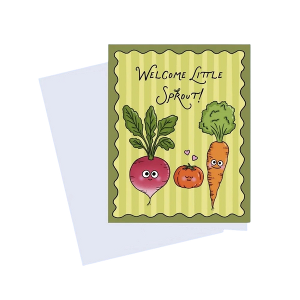 Welcome Little Sprout Card