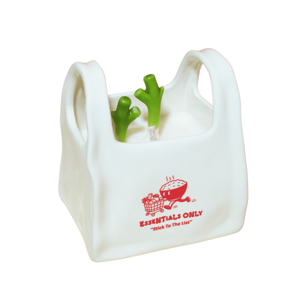 Essentials Only Plastic Bag Container Candle