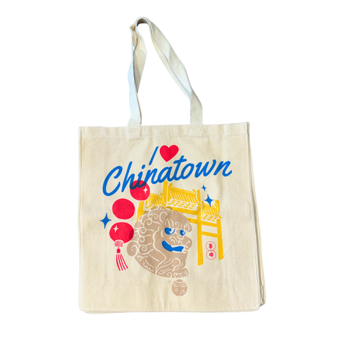FHC x Fai Kee Studio I Love Chinatown Tote Bag