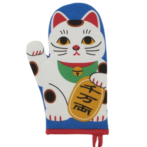 Lucky Cat Oven Mitt