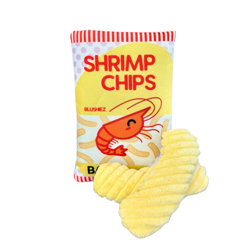 Shrimp Chips Dog Toy