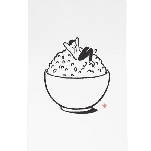 Rice Chill Print