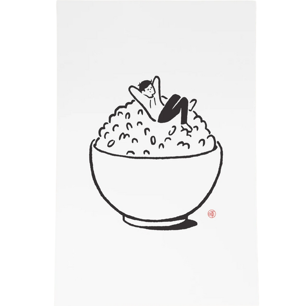 Rice Chill Print