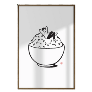 Rice Chill Print
