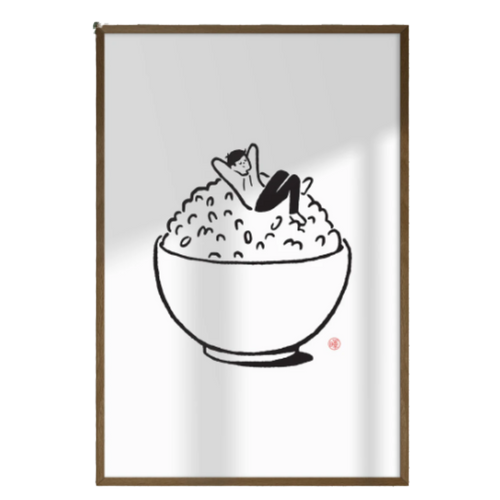 Rice Chill Print