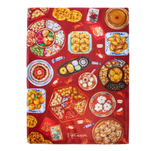 Fête Chinoise Tea Towel