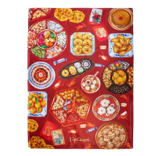 Fête Chinoise Tea Towel