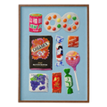 Sweet Memories Nostalgic Candies Print