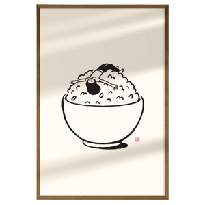 Rice Chill Print