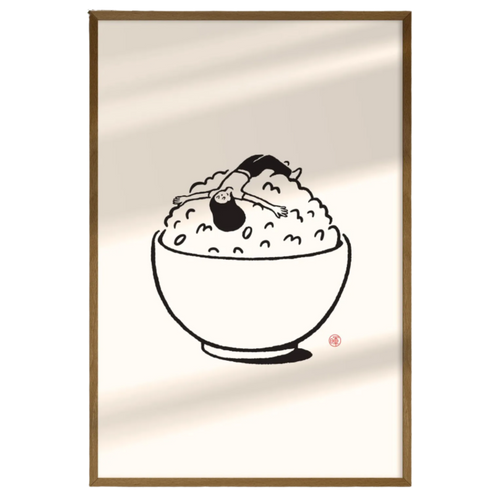 Rice Chill Print