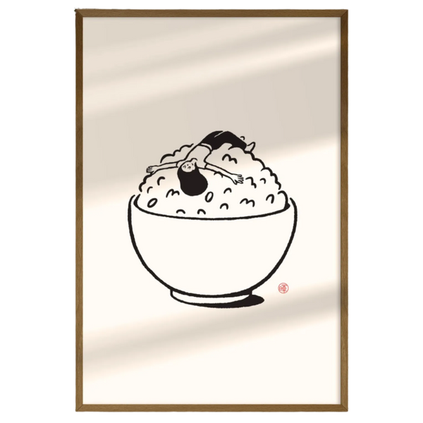 Rice Chill Print