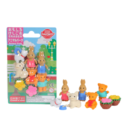 Calico Critter Eraser Pack