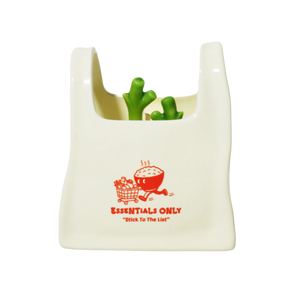 Essentials Only Plastic Bag Container Candle