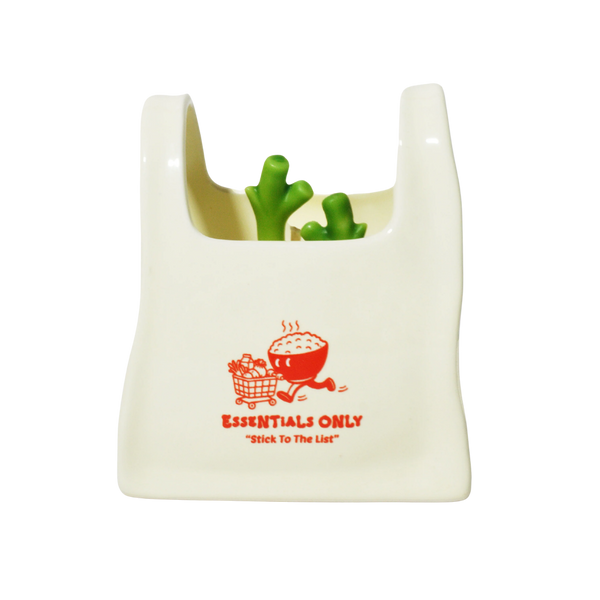 Essentials Only Plastic Bag Container Candle