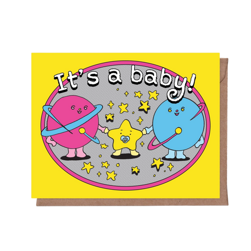 It's A Baby Greeting Card