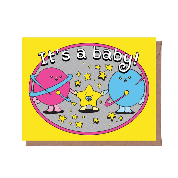 It's A Baby Greeting Card
