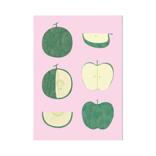 Cut Fruit Print