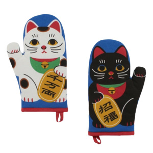 Lucky Cat Oven Mitt