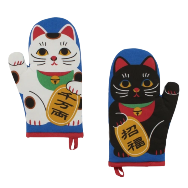 Lucky Cat Oven Mitt
