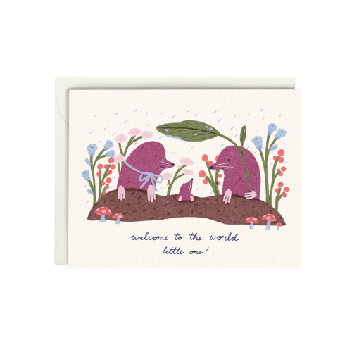 "Welcome to the World Little One!" Greeting Card
