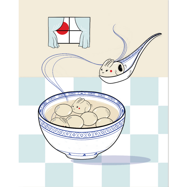 Tang Yuan Bunnies Print
