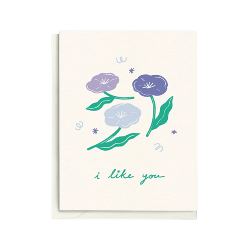 "I Like You" Greeting Card