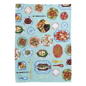 Fête Chinoise Tea Towel