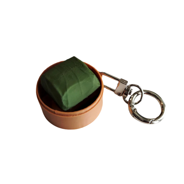 Sticky Rice Chicken Clicker Keychain