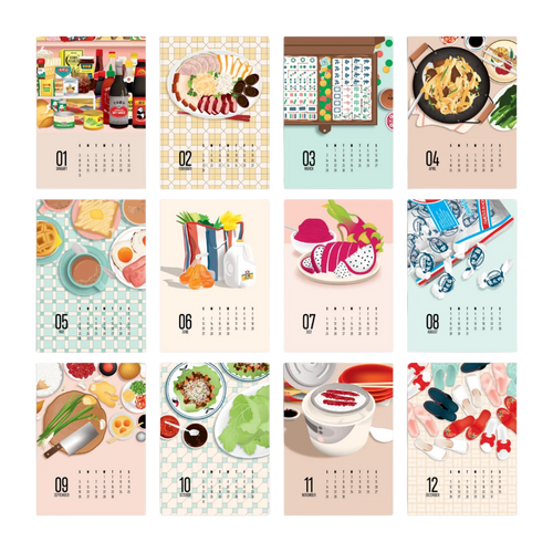 2027 Everyday Asian Scenes Calendar