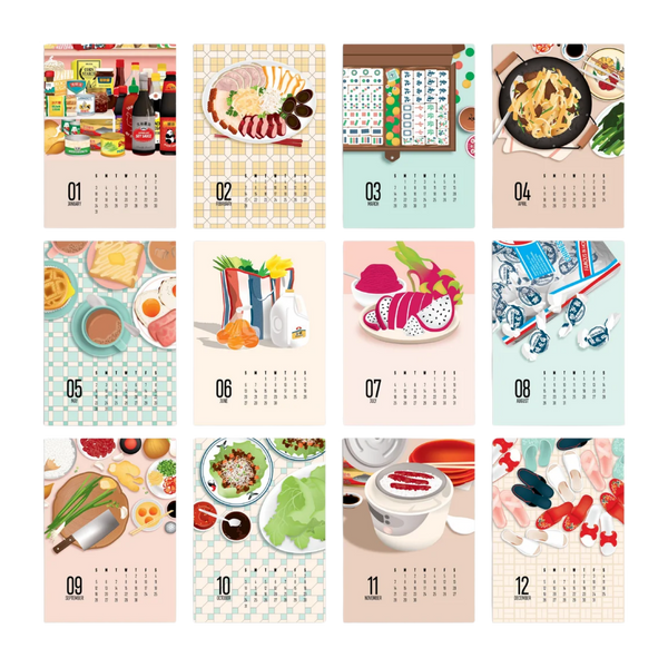 2027 Everyday Asian Scenes Calendar
