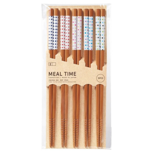 Polka Dot Bamboo Chopsticks