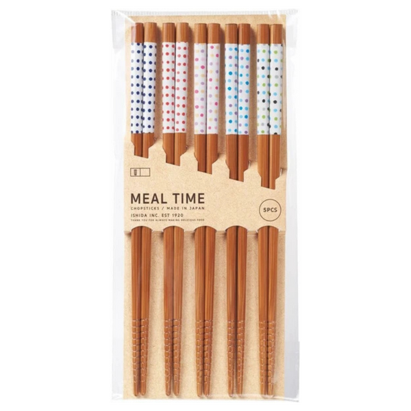 Polka Dot Bamboo Chopsticks