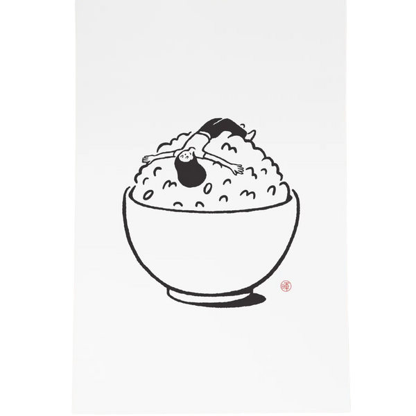 Rice Chill Print