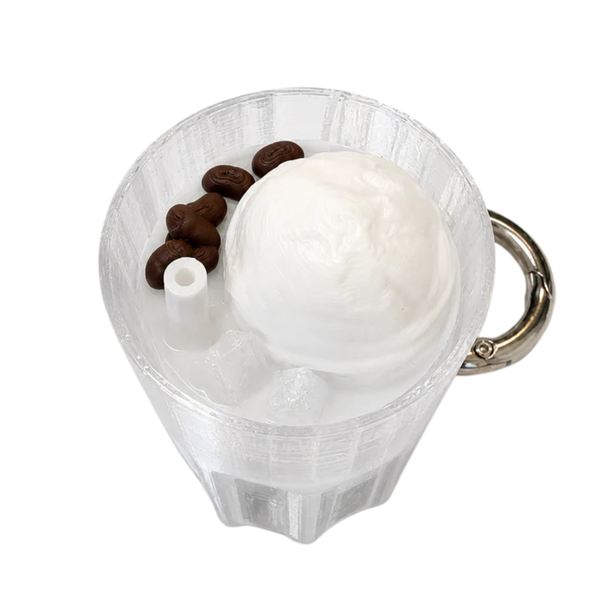 Red Bean Ice Clicker Keychain